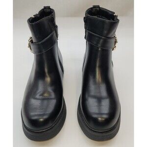 Girl's Boots Steve Madden Kids Locket Black‎ Boots (Missing Locket Key) Size 5